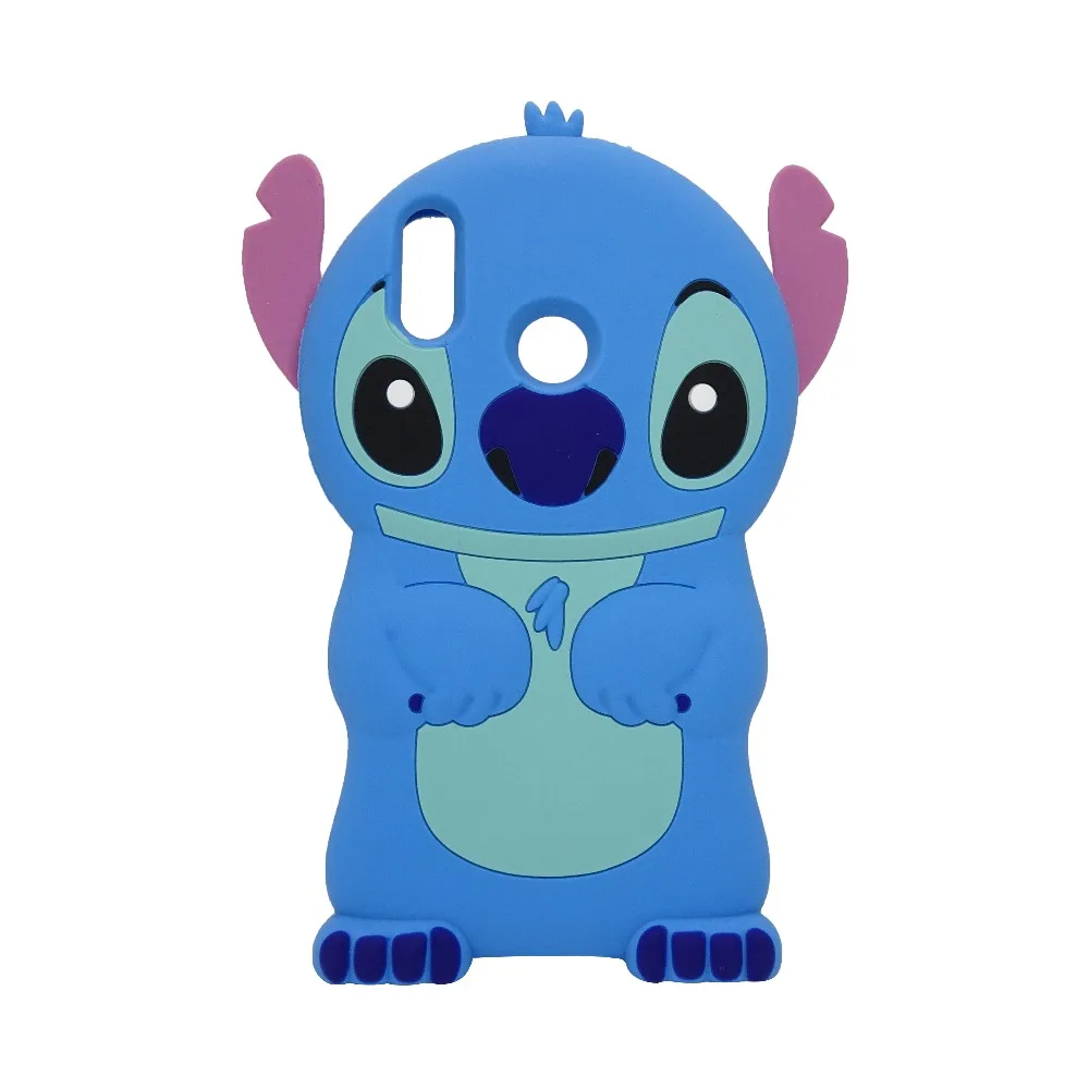 Чехол милый 3D мультфильм стежка Чехлы для huawei honor 10 Lite мягкие силиконовые чехол lite