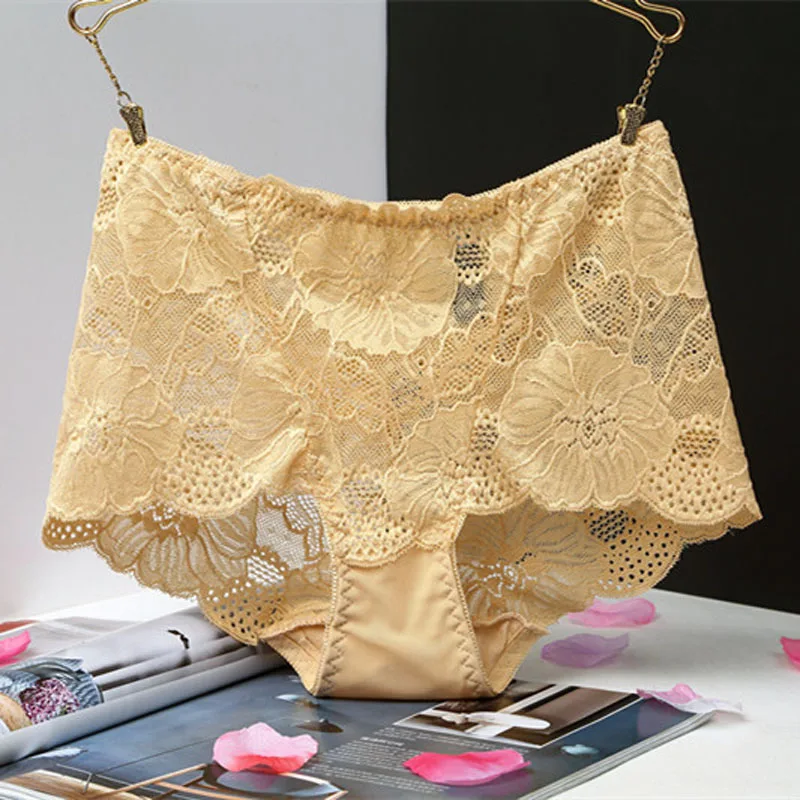 Летние сексуальные кружевные трусики женское нижнее белье прозрачные удобные