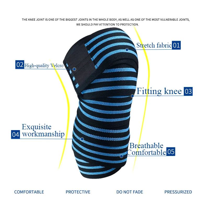 * Balight профессиональные эластичные повязки ленты спортивные наколенники для