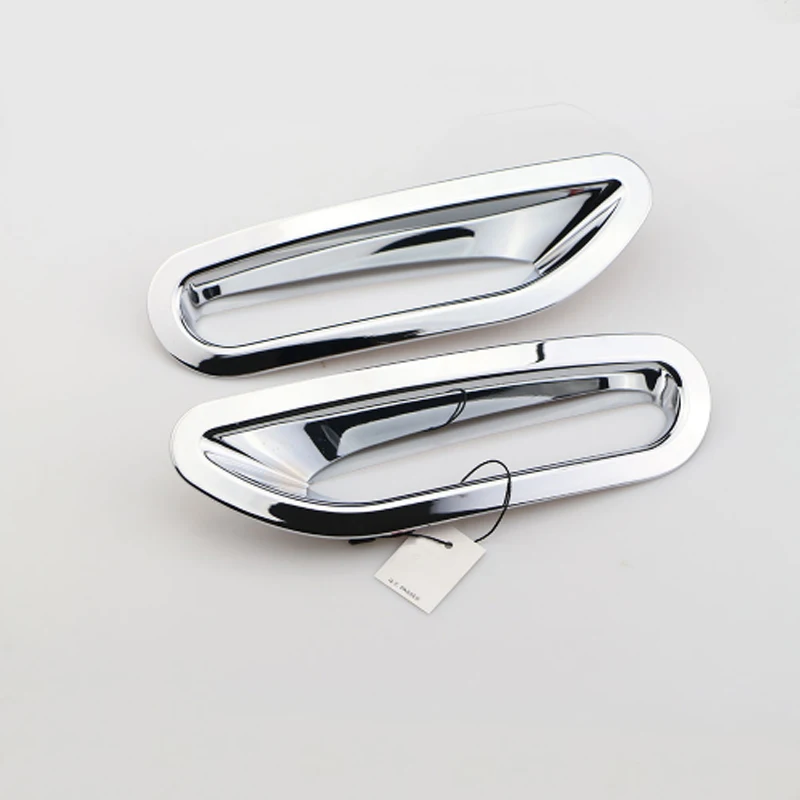 Автомобильные хромированные задние противотуманные светильник ABS декоративная