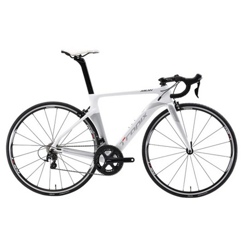Torpix Милан шоссейные велосипеды T700 углерода Волокно Рамки Shimano 5800/RS11 колесная 8.26