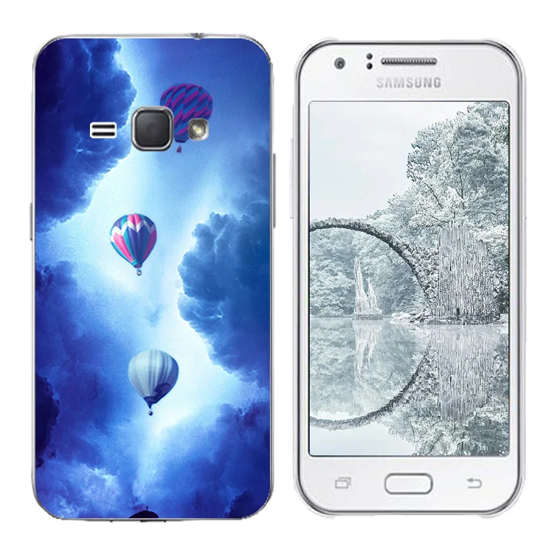 Чехол для Samsung J1 2016 мягкий чехол из ТПУ Fundas J120F SM-j120f/ds силиконовые чехлы с принтом