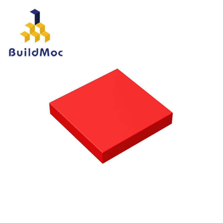 BuildMOC 3024 пластина частицы 3068 2x2 строительные блоки детали сделай сам развивающие