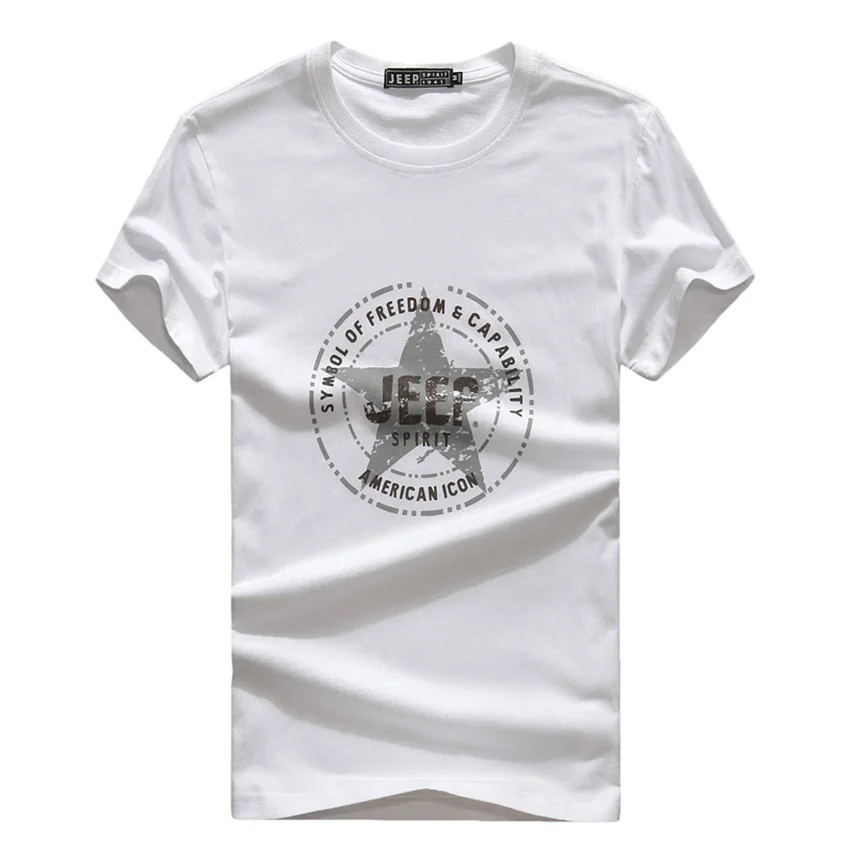 2018 Бесплатная доставка Для мужчин брендовая летняя футболка Повседневное из