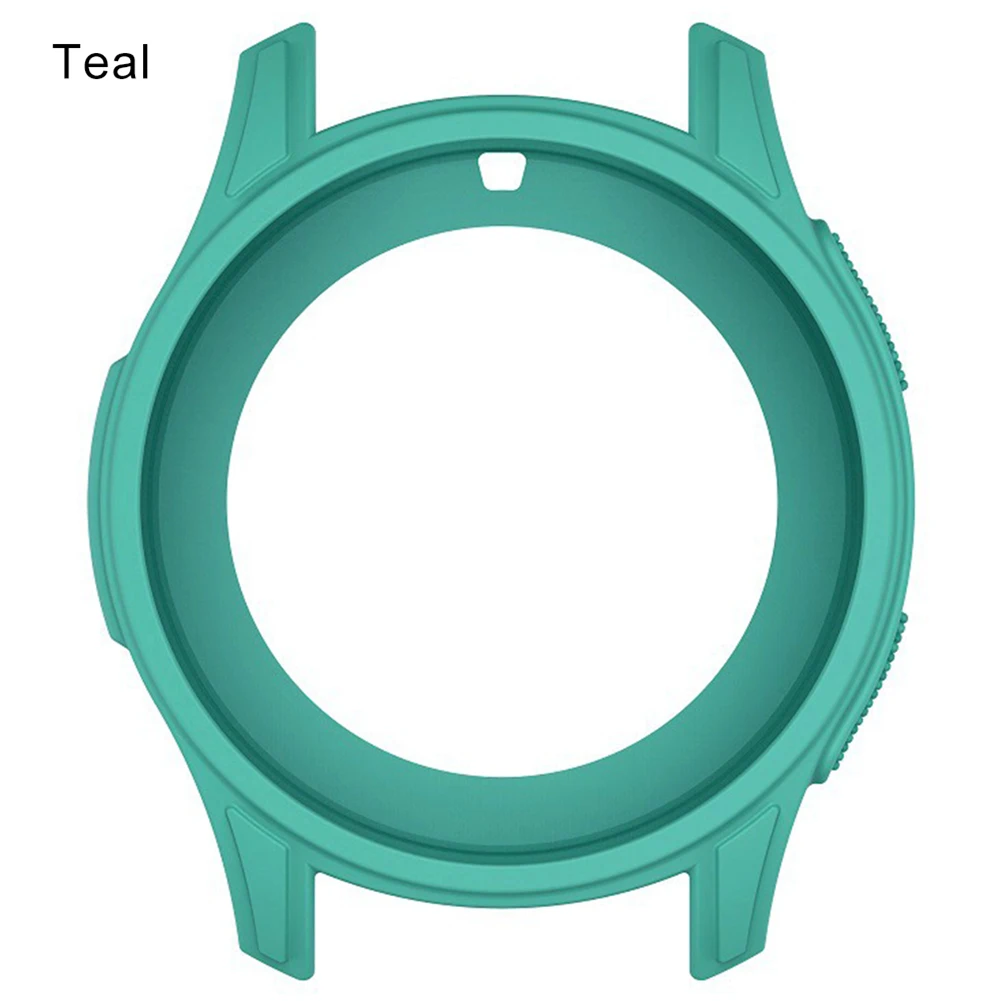 Твердые Цвет защитная рамка чехол для samsung Galaxy часы S3 Frontier - Цвет: Teal