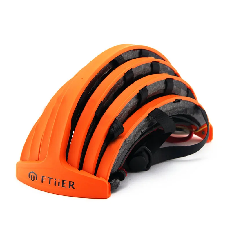 Ftiier складной велосипедный шлем портативный дорожный велосипед Casco MTB шлемы