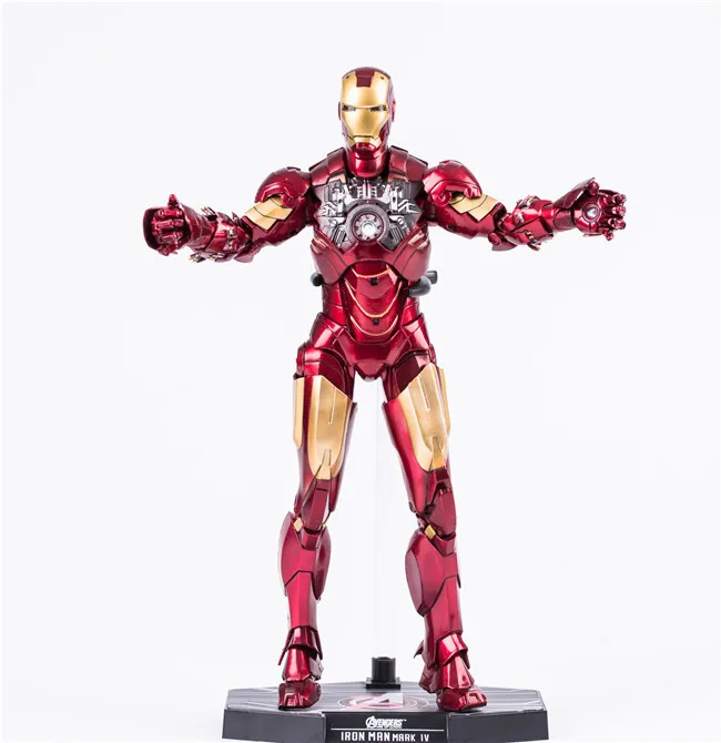 HC Amazing Edition Marvel Мстители Железный человек Фигурки MK4 1/6 масштаб окрашенный Железный человек модель игрушки ограниченная 28 см