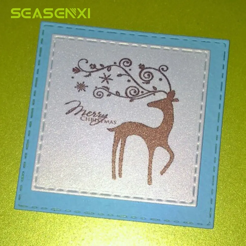 Рождественские режущие штампы для скрапбукинга Kinfe пресс формы карты сделай сам
