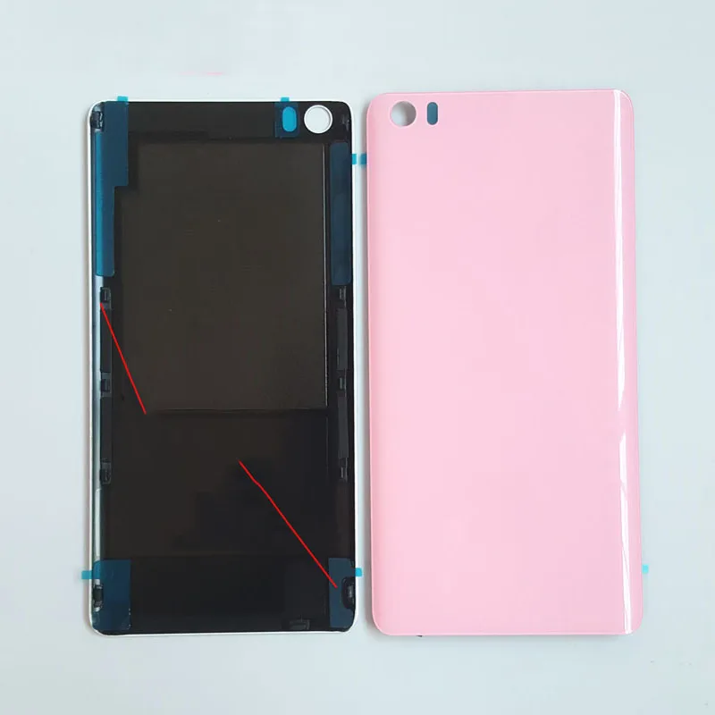 Чехол для Xiaomi Mi note/note Pro, чехол для батареи, 3D стеклянный материал, задняя крышка для батареи, чехол для замены, бамбук