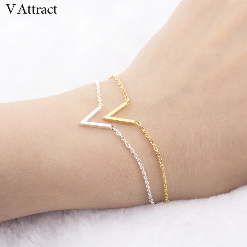 Геометрическое ювелирное изделие с V-образным вырезом для мужчин и женщин |