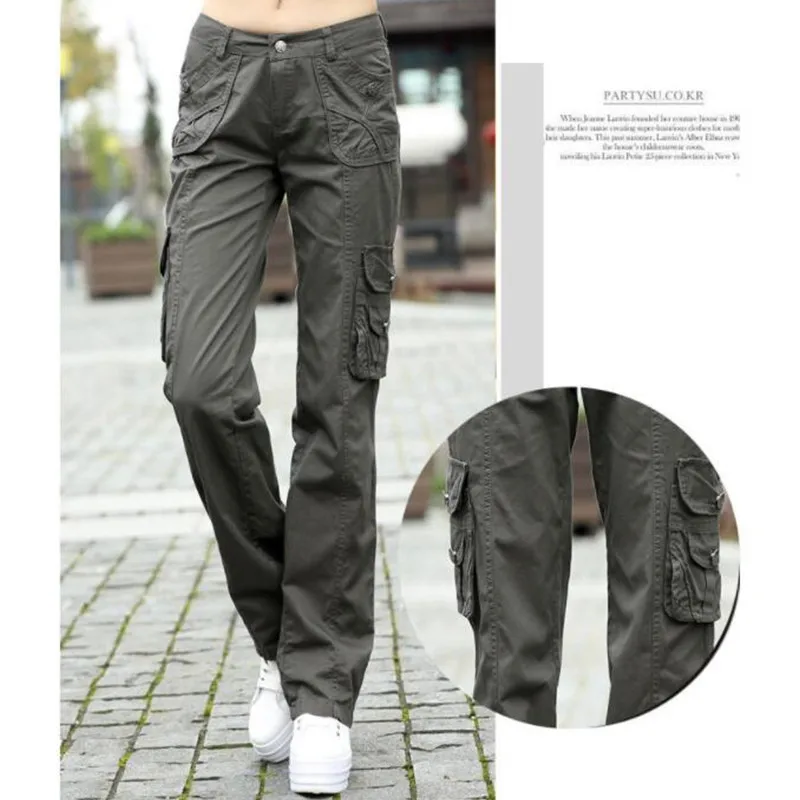 Женские брюки карго повседневные бесплатная доставка 2019|Брюки| |