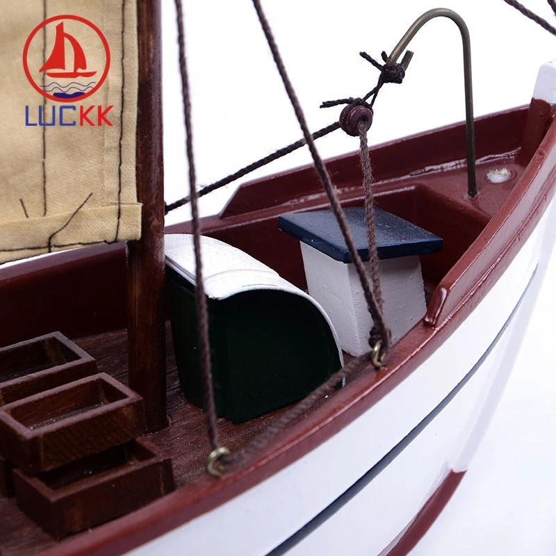 Деревянная модель для рыбалки LUCKK 40 см винтажная деревянная поделок крутые