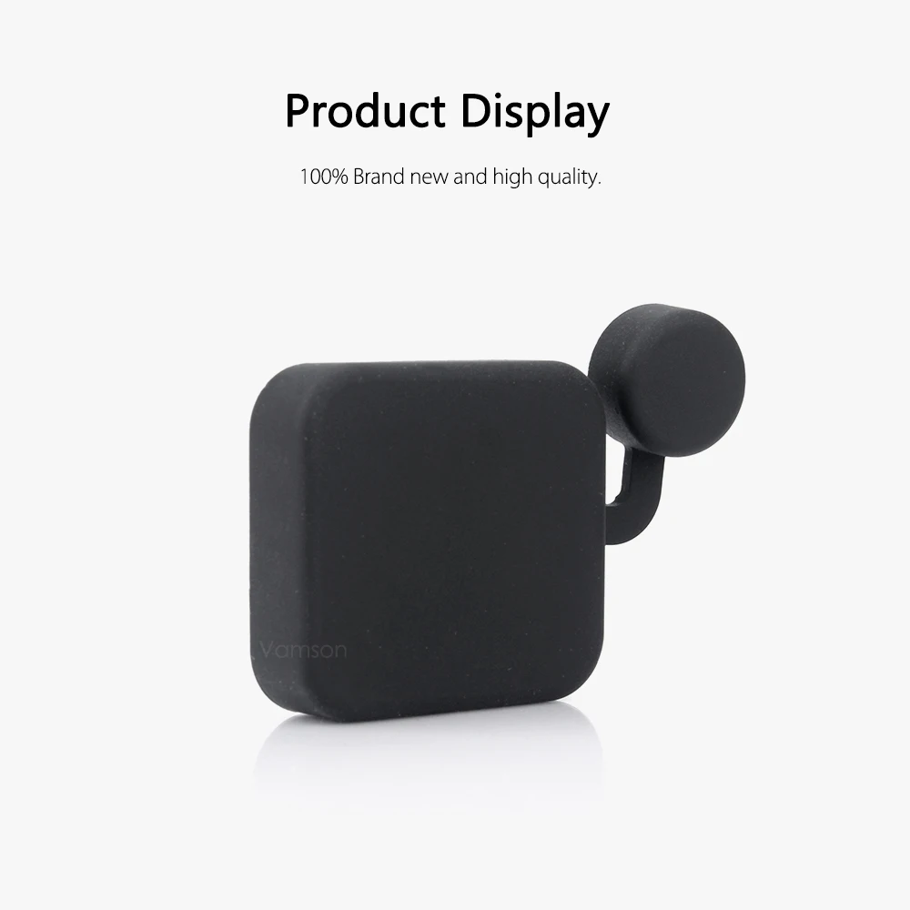 Аксессуары Vamson для Go Pro Черный Защитный Водонепроницаемый чехол силиконовый