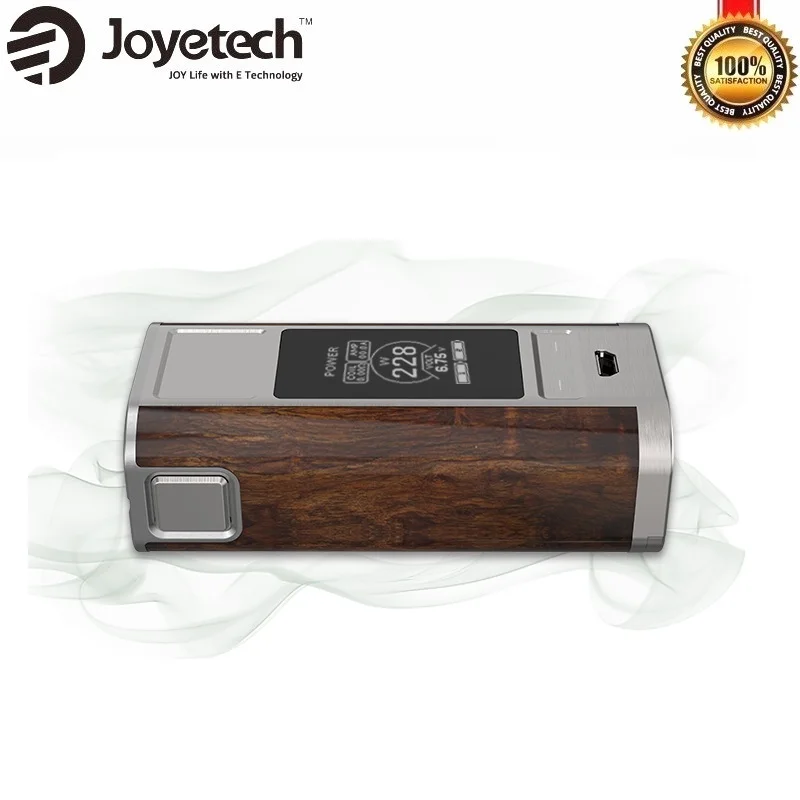 Оригинал Joyetech кубовидной коснитесь TC поле Mod 228 Вт Vape моды подходит для удаленно