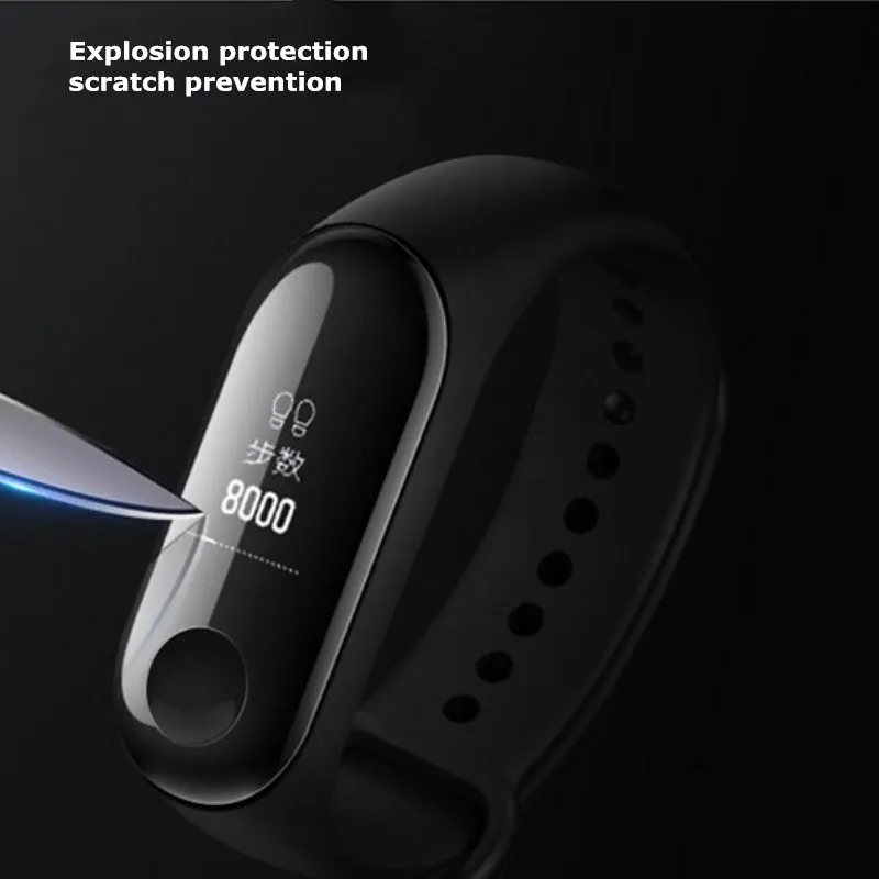 2 шт. мягкая защитная пленка для экрана браслета Xiaomi Mi Band 3 4|Защита экрана| |