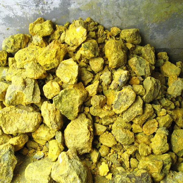 Realgar натуральный камень мышьяк сульфид руды Кристалл минеральной руды Orpiment realgar SPAR