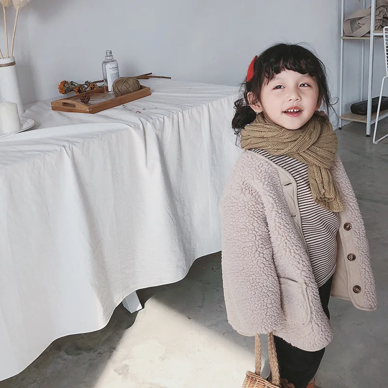 Милые зимние теплые Камуфляжный флисовый длинные пальто в Корейском стиле для