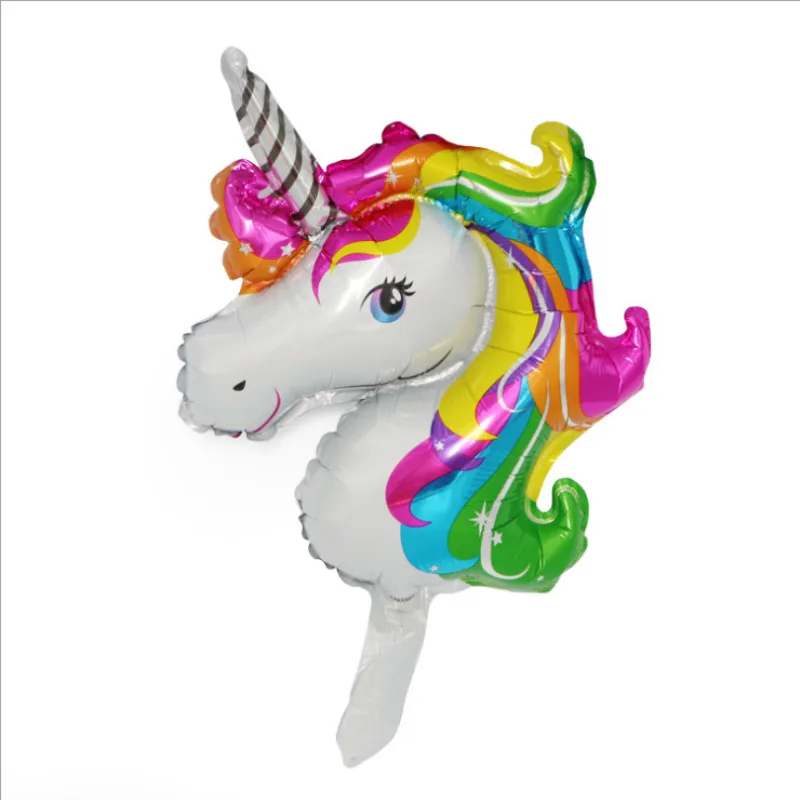 Мини мальчик девочка воздушные шарики в виде животных детский алюминиевый