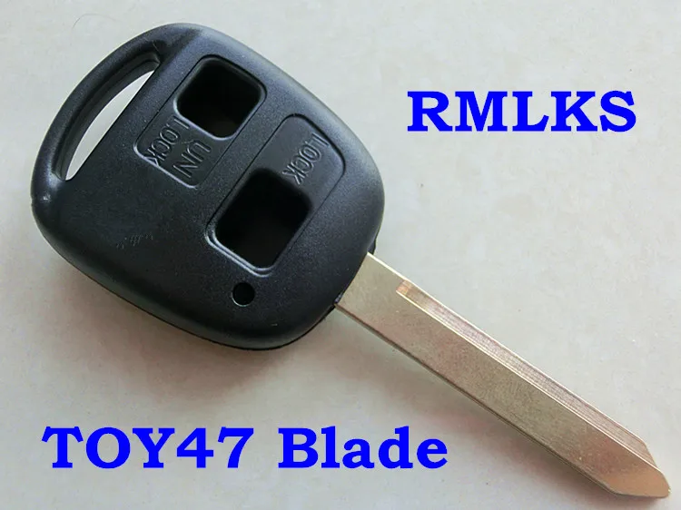 RMLKS 2 3 кнопки дистанционного ключа оболочки для Toyota YARIS HIACE COROLLA AVENSIS CAMRY брелок