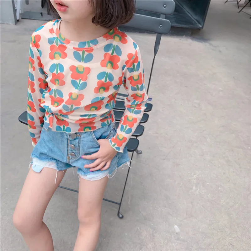 2019 Новое поступление летняя хлопковая Футболка принцессы в Корейском стиле с