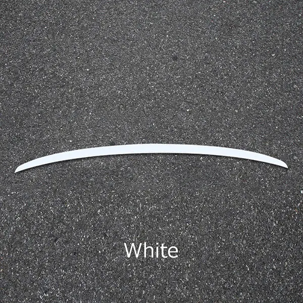 white AITWATT для Audi A4 A4L B9 спойлер из углеволокна ABS пластиковый Неокрашенный Грунтовка Цвет задний багажник спойлер антикрыло на крышу - Цвет: white