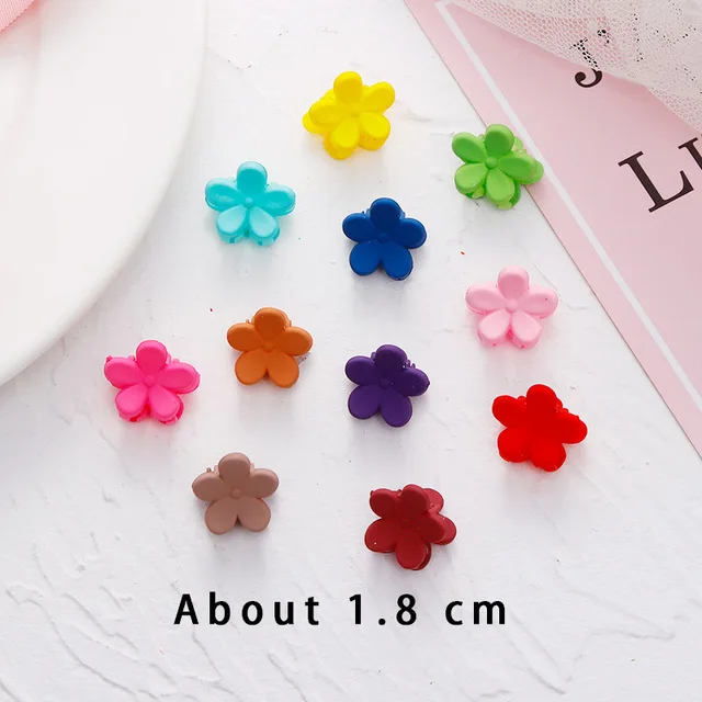 10pcs mix 10 1 комплект = 10 шт., новые милые цветные Мультяшные заколки для девочек, детские прекрасные заколки для волос, заколки, повязки на голову, детские модные аксессуары для волос - Цвет: 10pcs mix 10