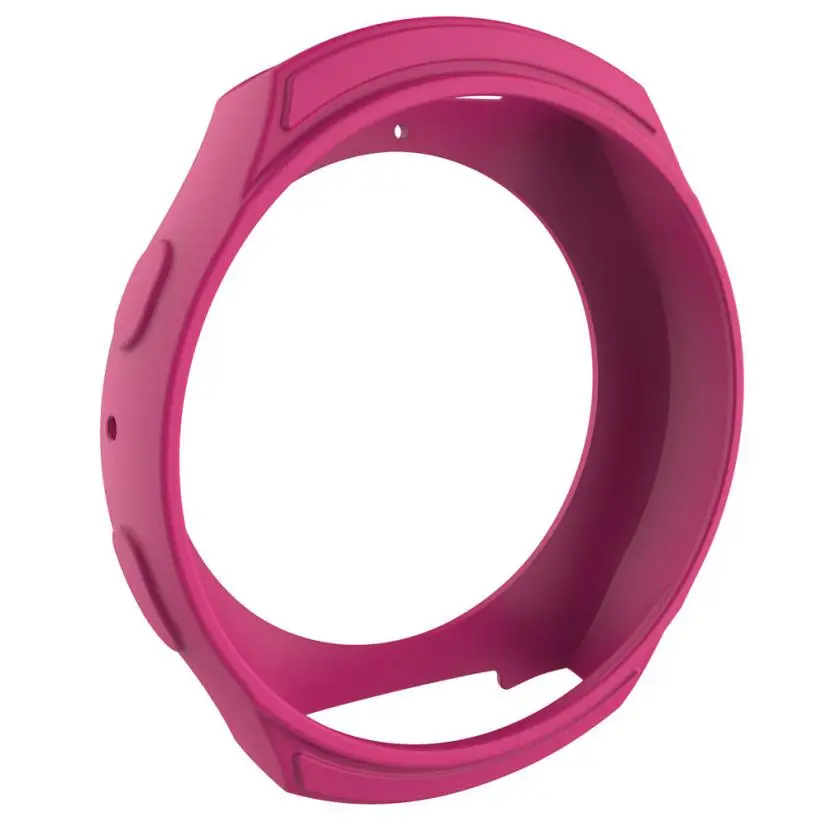 CAPRPIE ультра-тонкий силиконовый чехол для samsung Galaxy gear S2 SM-R720 SM-R730 дропшиппинг 31 июля - Цвет: Pink