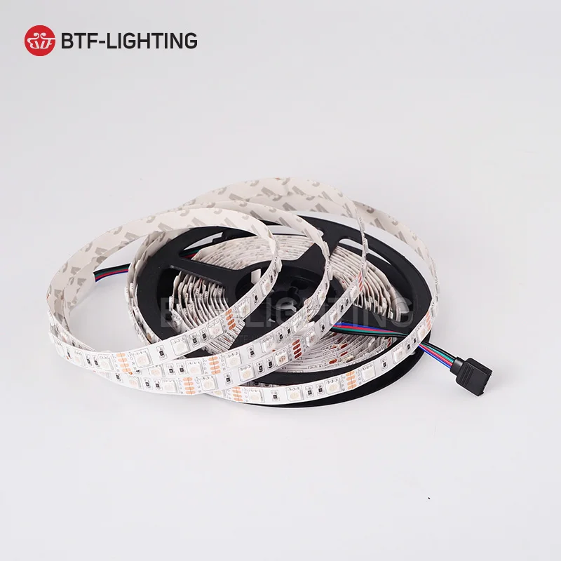 Светодиодная лента 5050 SMD DC12V 60 Светодиодный s/m гибкий светодиодный светильник RGB RGBW 300 светодиодный s 5 м/рулон 5050 Светодиодная лента для ТВ светодиодный водонепроницаемый ленточный светильник