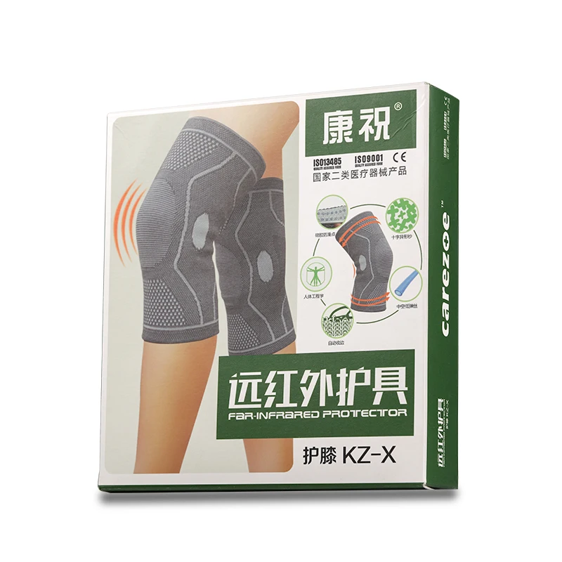 Kangzhu наколенники для артрит Kneepad массажер инфракрасный Регулируемые дышащие