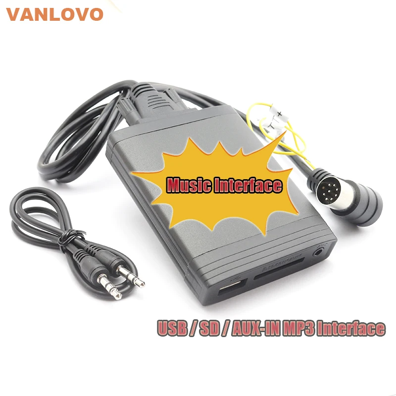 Музыкальный интерфейс YATOUR USB SD MP3 адаптер для VOLVO C70 S40 S60 S80 V40 V70 XC70 серия HU комплект