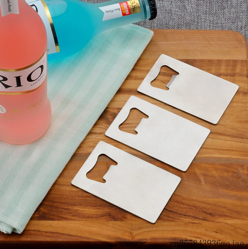 500 шт. открывалки для бутылок размером с кредитные карты|Открывалки| |