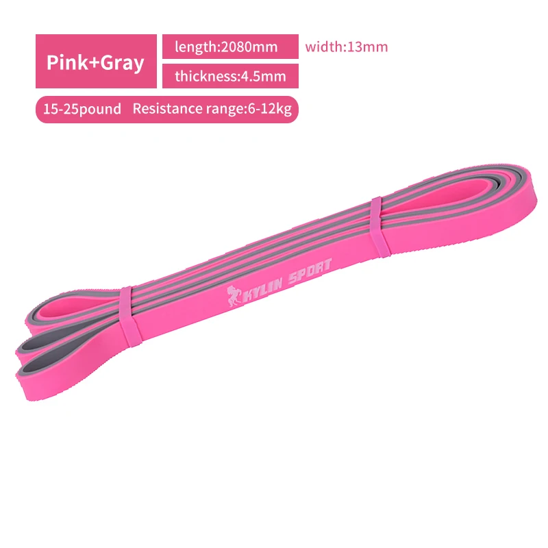 Набор из 4 резинок для упражнений набор резиновых трубок йоги пилатеса фитнеса