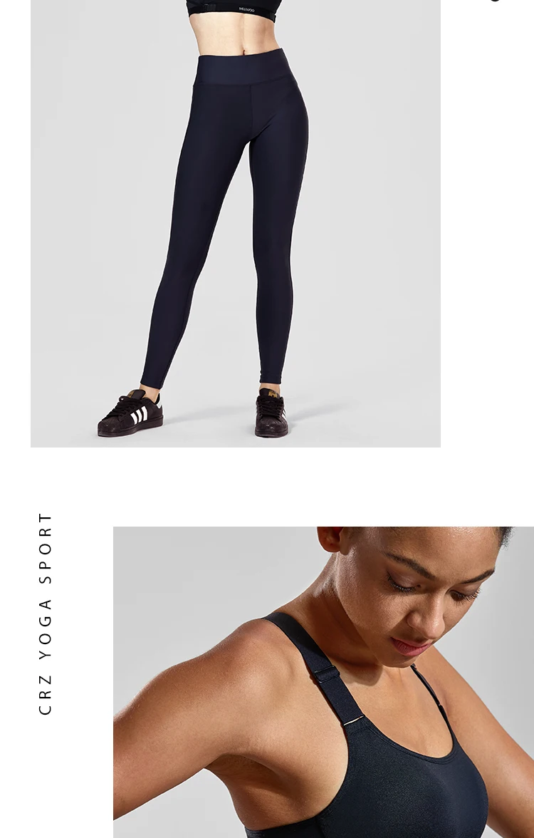 CRZ Йога Для женщин ударопрочный Racerback Мягкий ультра Поддержка спортивный бюстгальтер нижнее белье
