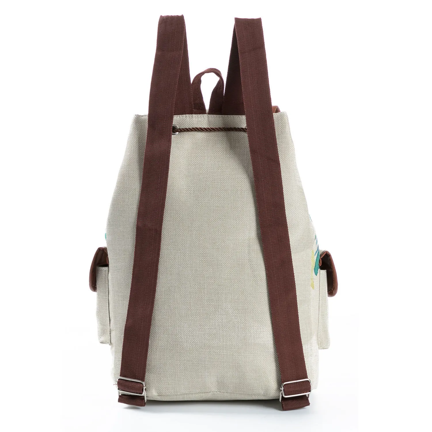 Новый дизайн милые льняные рюкзаки с принтом единорога школьные сумки на плечо