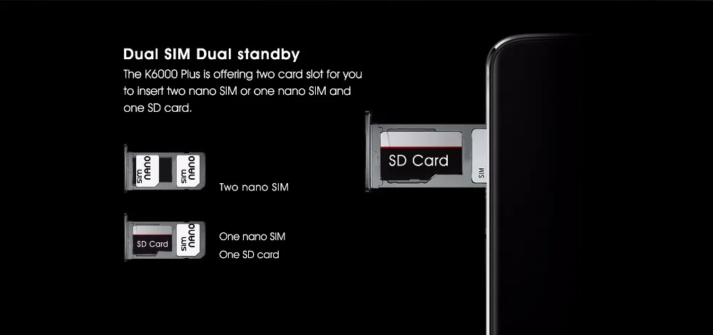 Оригинальный Oukitel K6000 плюс 6080 мАч Quick Charge мобильный телефон 5 &quotOcta Core 4 ГБ