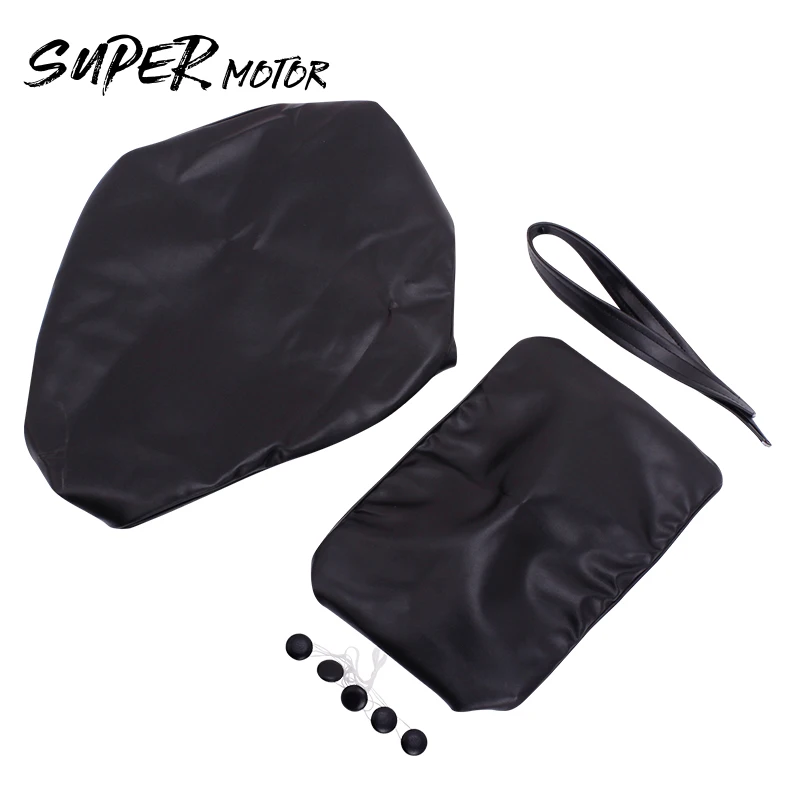 Запчасти для мотоцикла ПУ кожа новая замена подушки сиденья водонепроницаемый