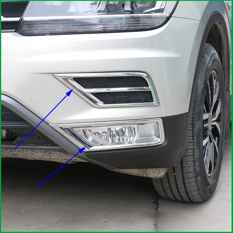 Для Volkswagen VW Tiguan mk2 2016 2017 allspace автомобильный передний противотуманный светильник