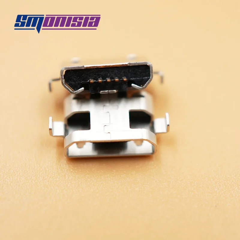 Медная микро USB розетка smonsy MD5 P 5 p мини usb с контактами для телефона настольного