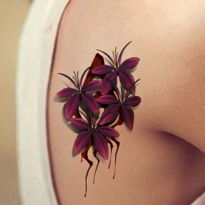 2015 новая мода дизайн временные татуировки 3 d водостойкая временная татуировка