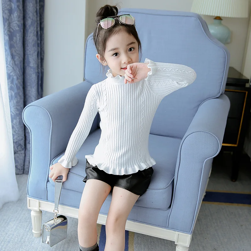 Свитер для девочек новинка 2018 года вельветовый свитер Женская бархатная