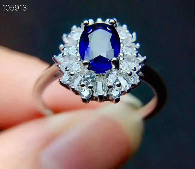 Женское кольцо из серебра 925 пробы с натуральным подсолнухом | Украшения и