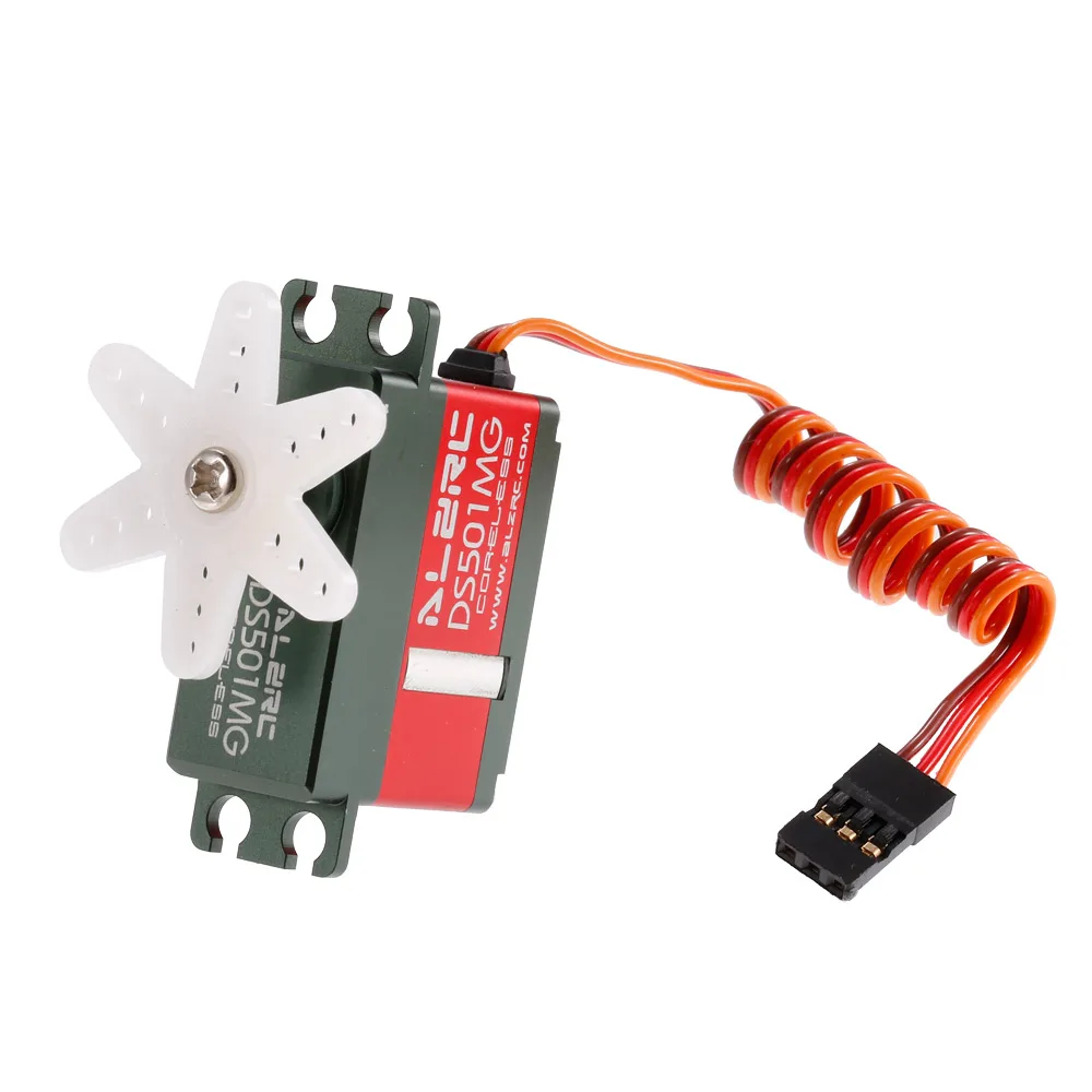 DS501MG Бессердечный двигатель задний сервопривод для ALZRC Devil 380 420 450 Fast SAB Goblin 380 RC вертолет