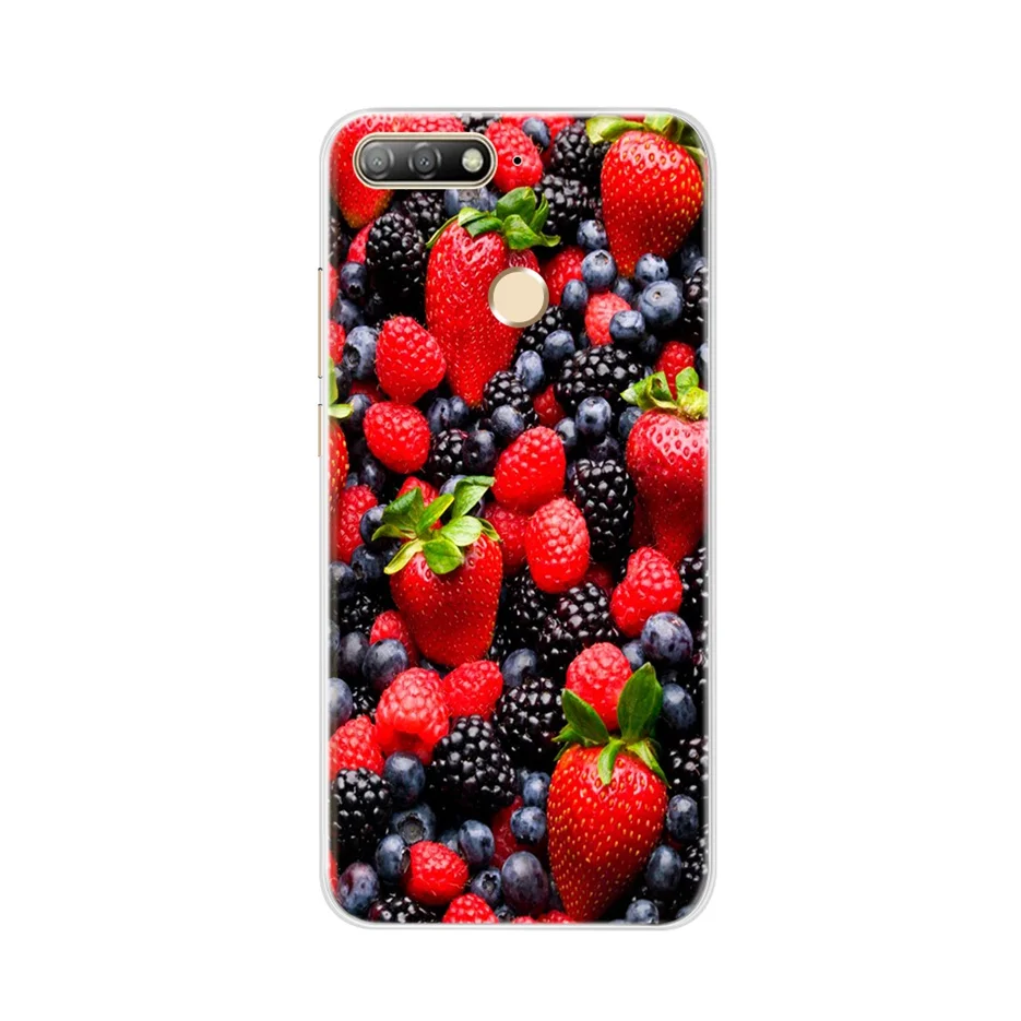 Для Huawei Honor 7A Pro 7 A чехол для мягкие силиконовые Милые чехлы с рисунком телефона |