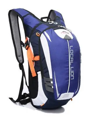 blue 18L водонепроницаемый велосипедный ультралегкий рюкзак для улицы велосипедные рюкзаки для езды на велосипеде спортивный рюкзак для велосипедных поездок - Цвет: blue
