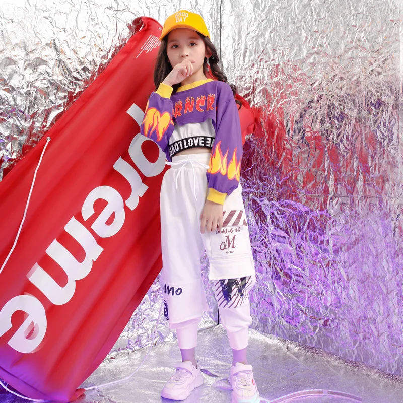 Детские карнавальные костюмы в стиле хип хоп современные джазовые Бальные