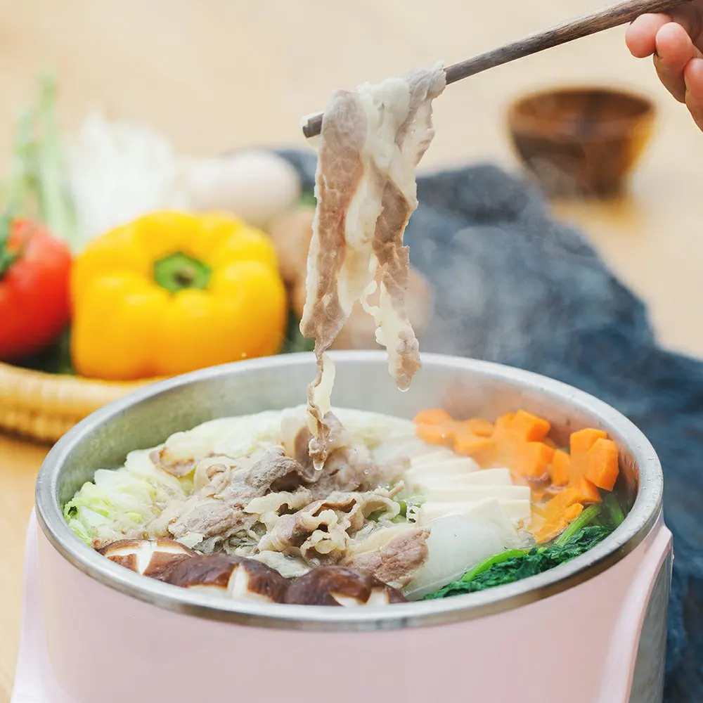 220V Многофункциональный Электрический Пособия по кулинарии горшок 3 слоя для