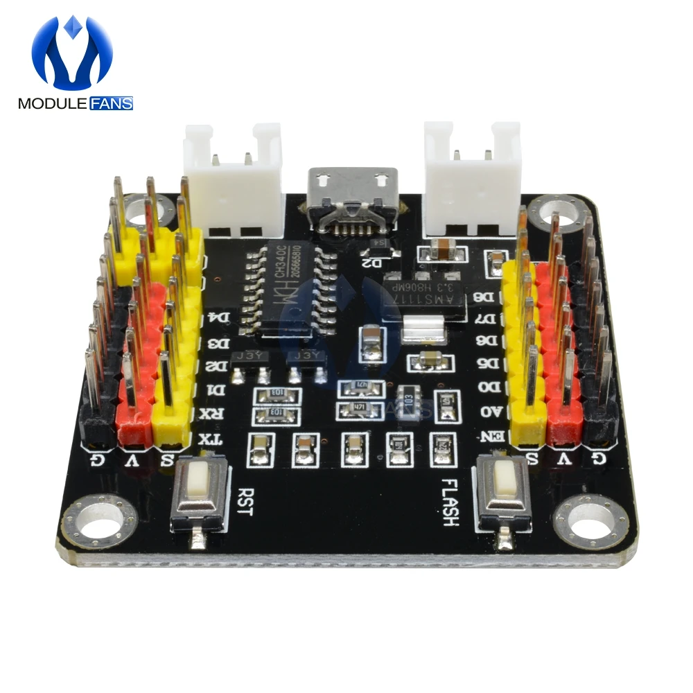 Беспроводная смарт-плата ESP8266 для Arduino NodeMCU Micro USB | Электронные компоненты и