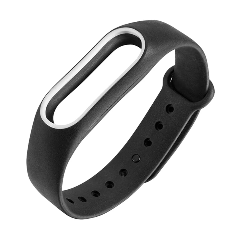 Лидер продаж двухцветный ремешок для Mi Band 2 сменный силиконовый браслет смарт