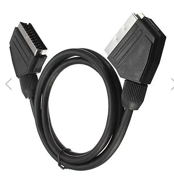 Кабель 1 5 м SCART к провод с подключением 21 контакта|cable scart|scart toscart to scart |