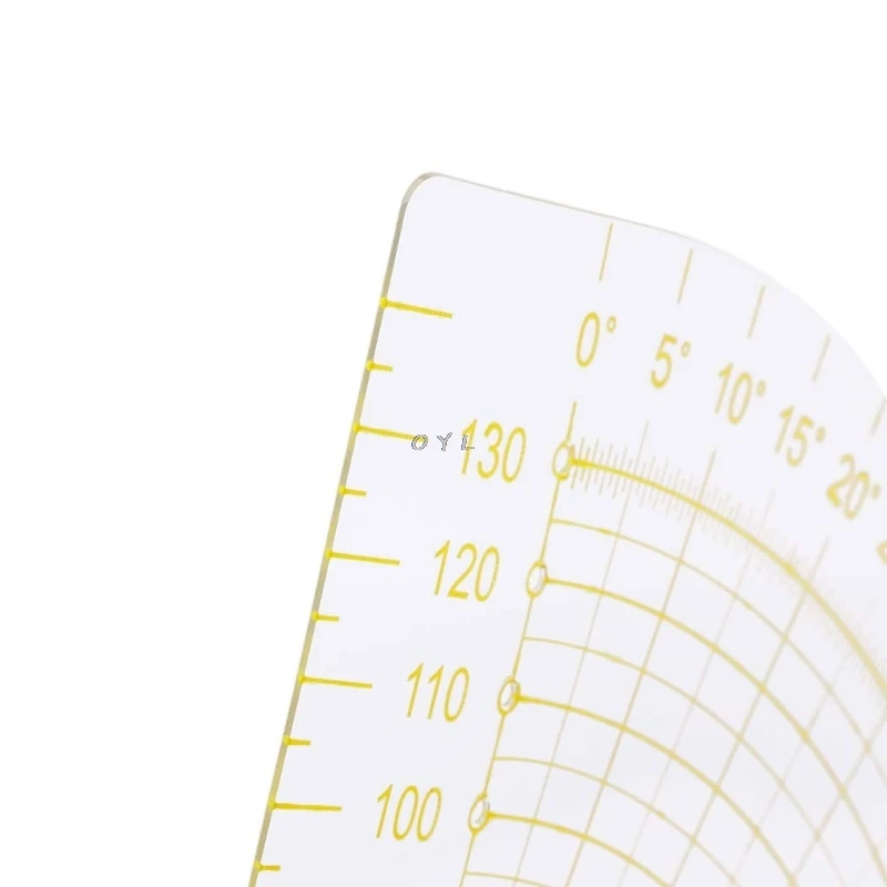 

Tailor Sewing Tools Quilting Patchwork Scrapbook Circle Fan Foot Seam Ruler DIY